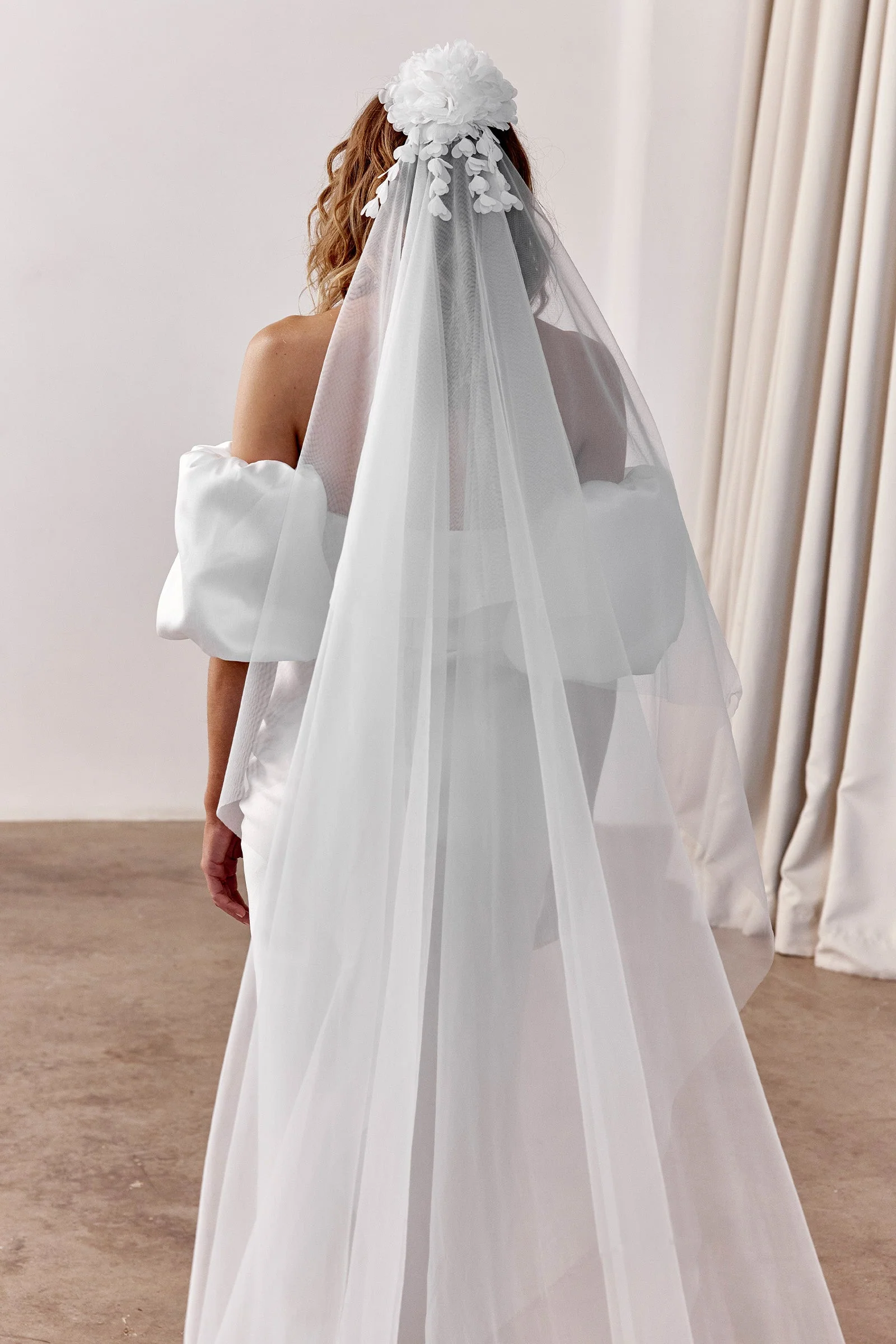Lunaria Drop Veil - Image 5